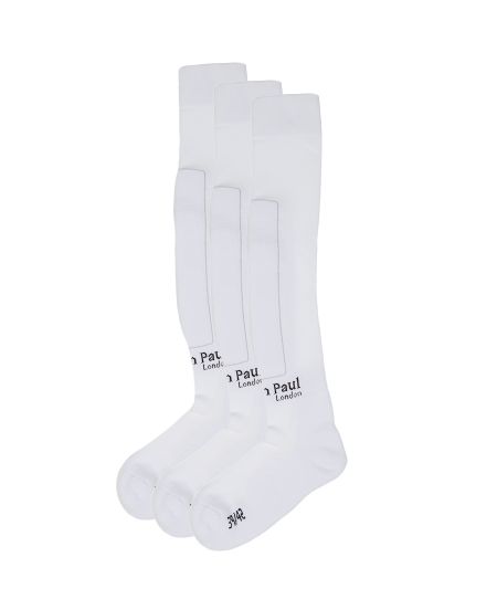 Advanced White Fencing Socks 3 Pack - 3 For 2 